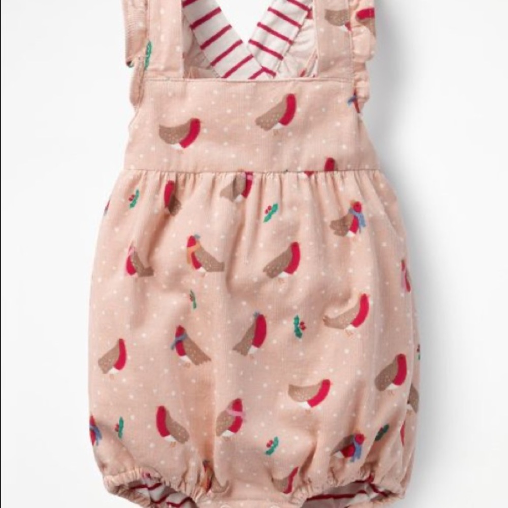 Mini Boden Frilly Romper